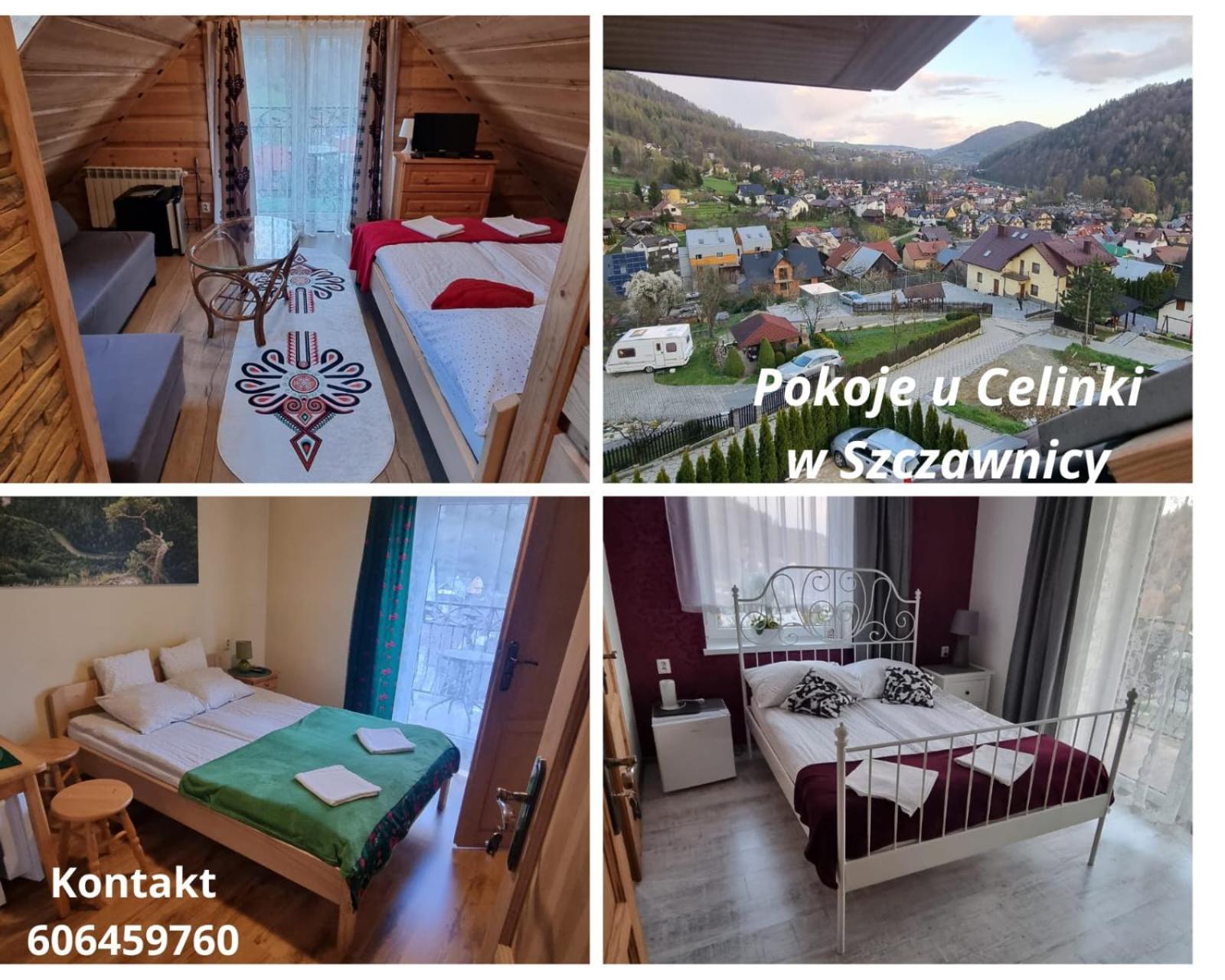 Pokoje U Celinki Szczawnica Exteriör bild